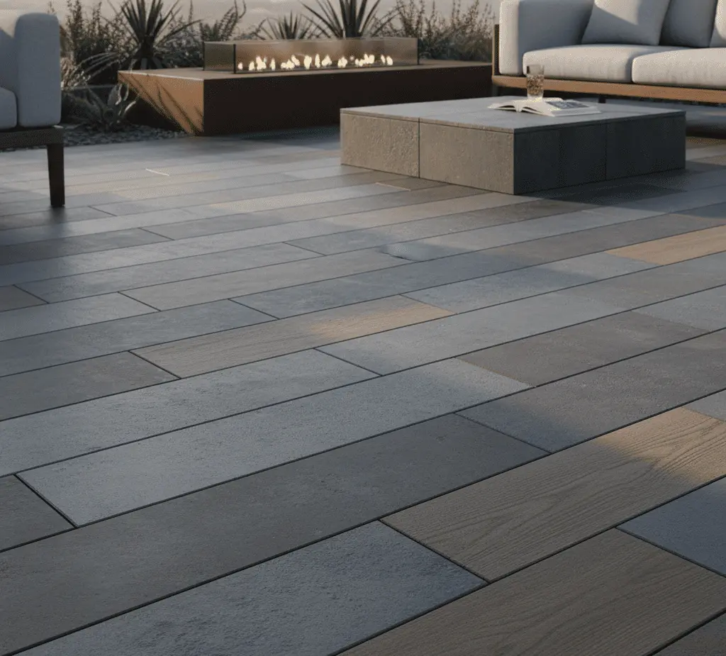 Outdoor porcelain pavers tile