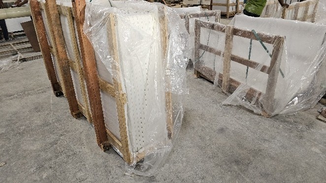 Moisture proof packaging plastic wrapping silica gel protection international shipping